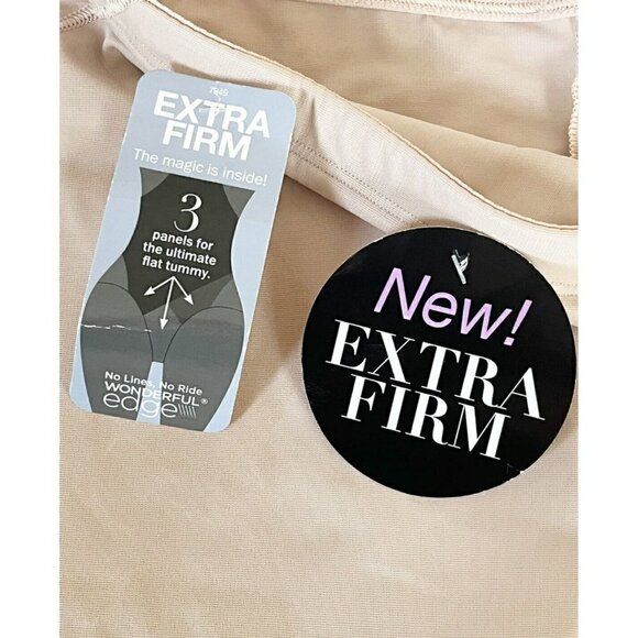 Naomi & Nicole Hi Waist Thigh Slimmer Ultimate Control Nude Womens Sz 3X NWT - Picture 8 of 8